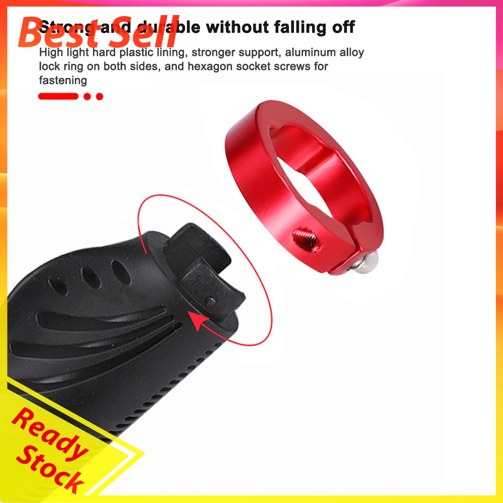Mountain Bike Handlebar Cover Shock-Absorbing Anti-Skid Bicycle Grip Covers