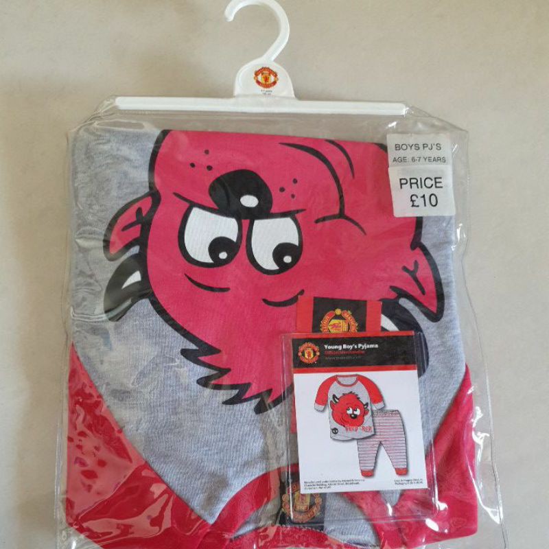 Official Manchester United Kids Pyjamas