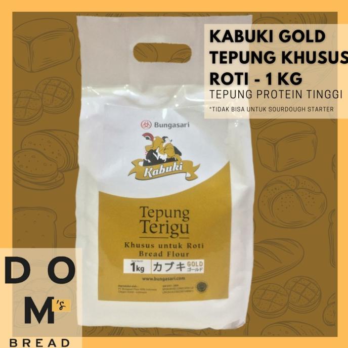 

Kabuki Gold Tepung Terigu Roti Premium Protein Tinggi - 1 KG