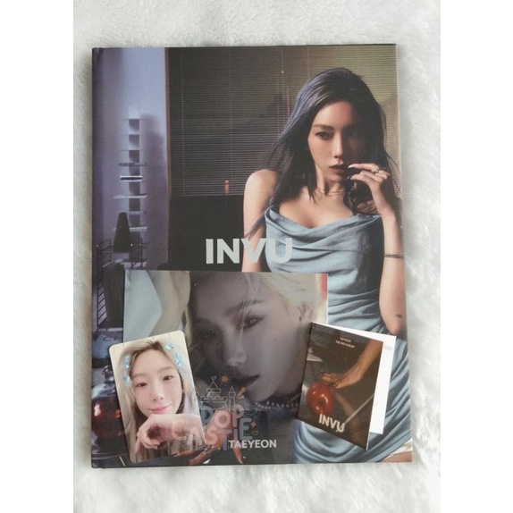 [READY FULLSET UNSEALED] SNSD Taeyeon INVU Envy ver album + poster