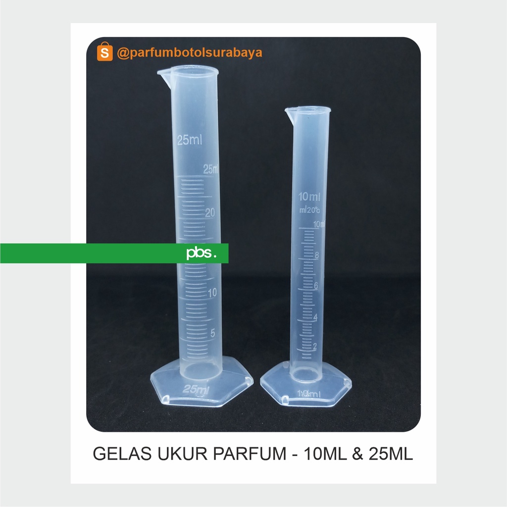 Gelas Ukur Parfum | Gelas Takar Parfum | 10ml & 25ml