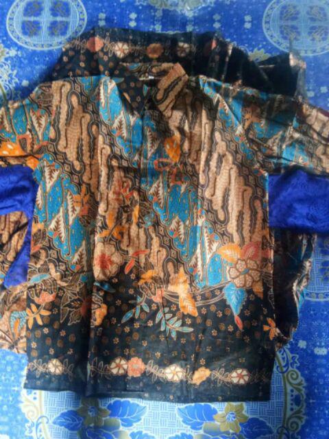 Couple Gamis Broklat Batik 2515 Artomoro_grosir Couple 103 Suryandhanu