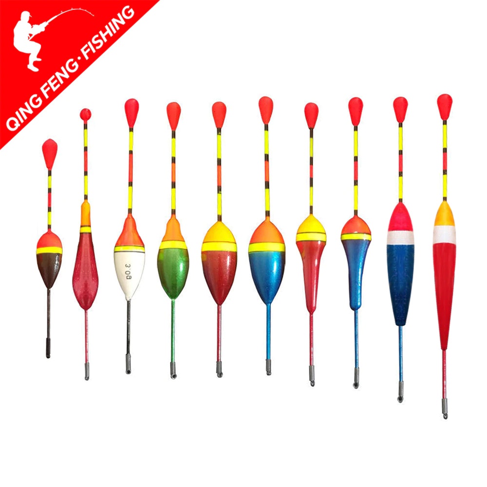 G8B kumbul umpan pancing vertical fishing floats lure bait 10 pcs - p016 qingfeng fishing multi-color Or-i