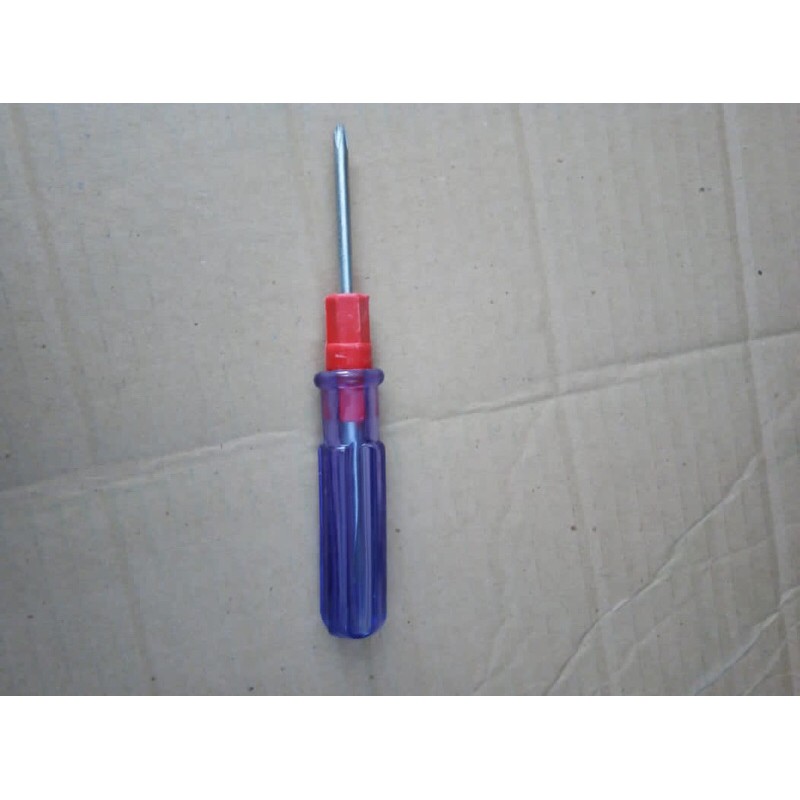 Obeng Bolak Balik Transparan - 3” / 4” / Mini / Bogel