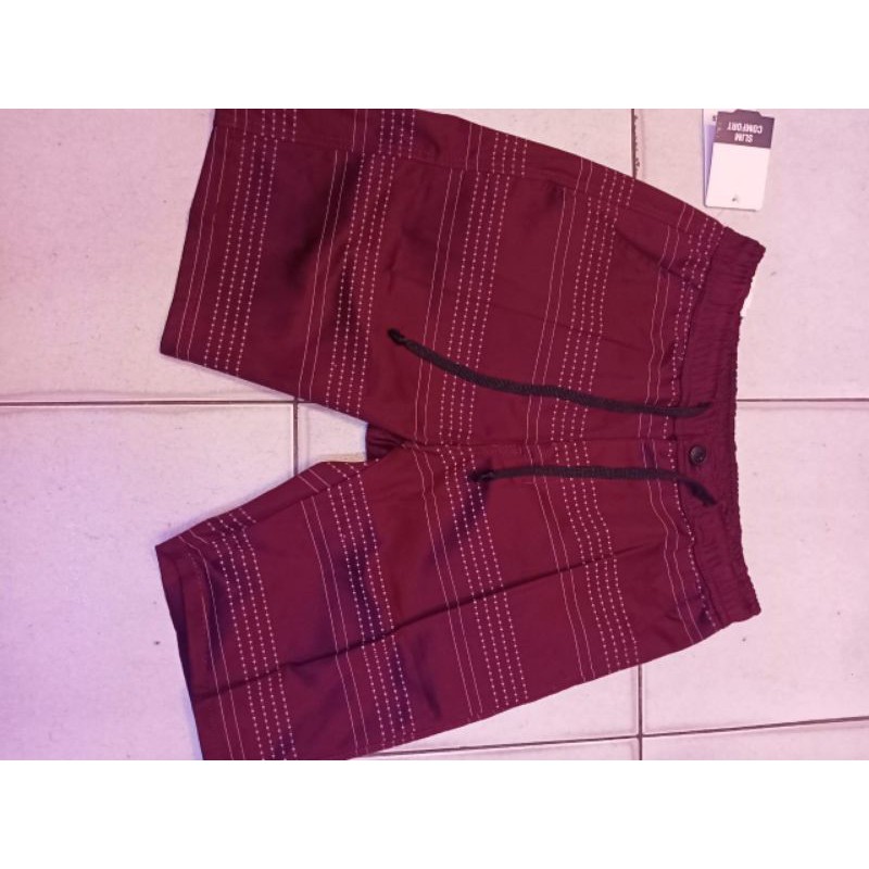 CELANA PENDEK PRIA/CELANA CHINO PENDEK KARET