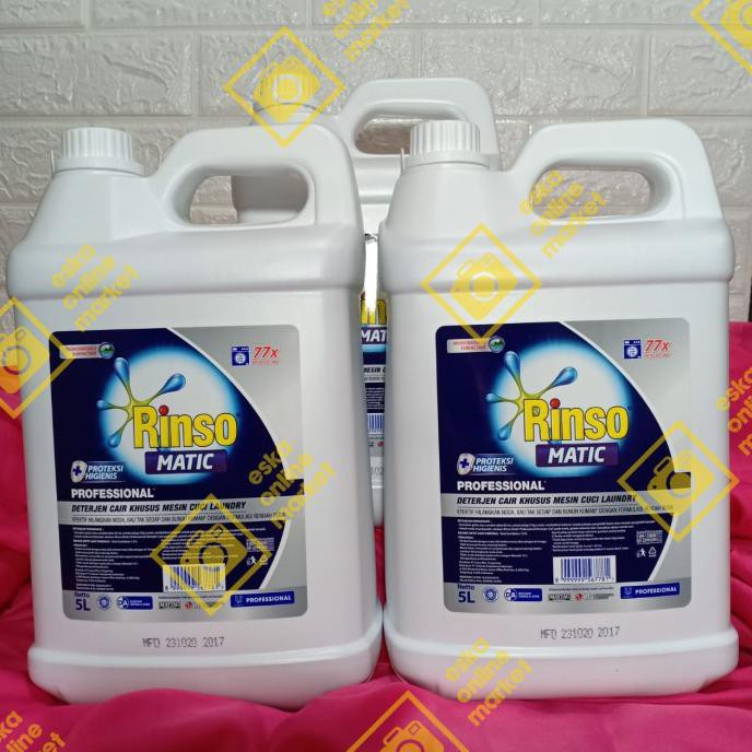 [[BISA COD]] RINSO MATIC CAIR 5 LITER