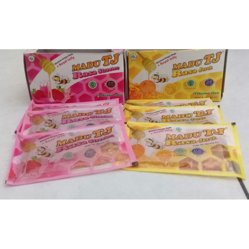 

Madu TJ Strawberry/Jeruk