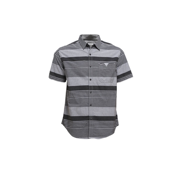 BAJU KEMEJA PRIA CARDINAL ORIGINAL CASUAL LENGAN PENDEK ABU-ABU CA16