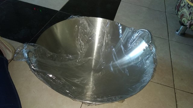 Wajan/ Kuali Calypso Stainless Uk. 50 Cm