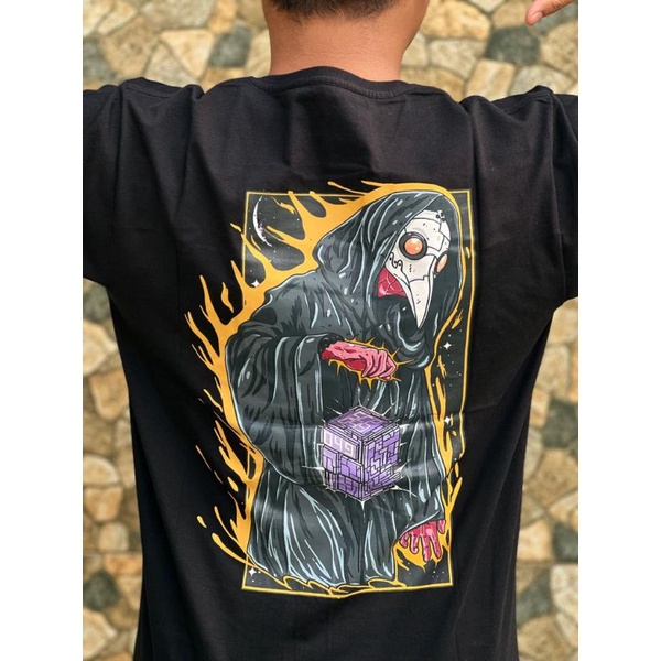 Kaos T-Shirt IAMmortal SCP-049 by hanafiahmhd