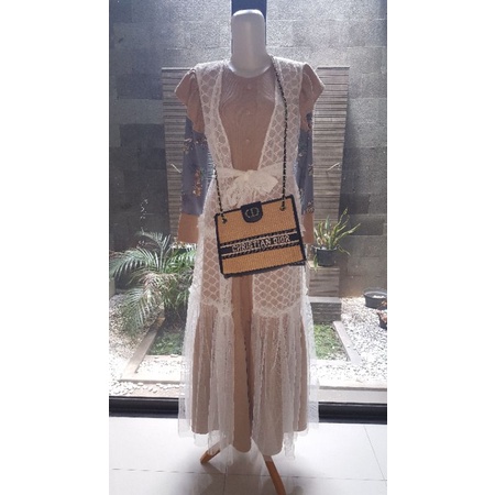 GAMIS PESTA/KONDANGAN/LAMARAN VIRAL SYARI OUTER TILE BURKAT BY PAPERMEA