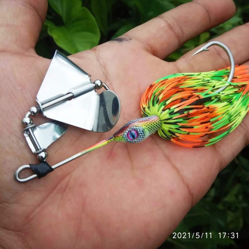 Buzbait dtx lure 15 grm dan 23 grm