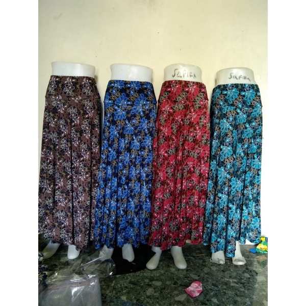 rok Jersey jumbo mayung motif murah dan berkualitas