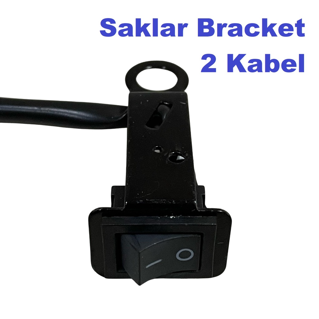 Saklar Motor Power Swicth On Off Lampu Tembak Sorot LED Stang Outdoor LED Switch Bracket Breket Spion