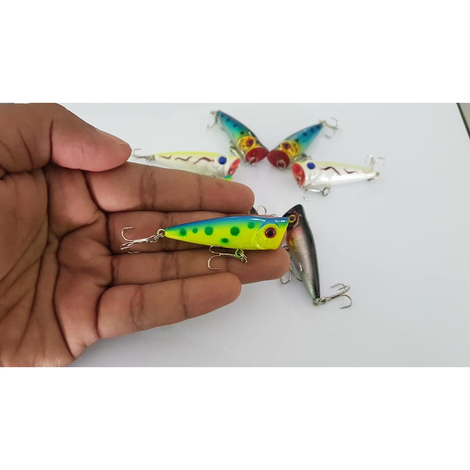 Umpan Popper 5cm Berat 4.9g / Umpan Casting / Umpan Pancing Terbaru