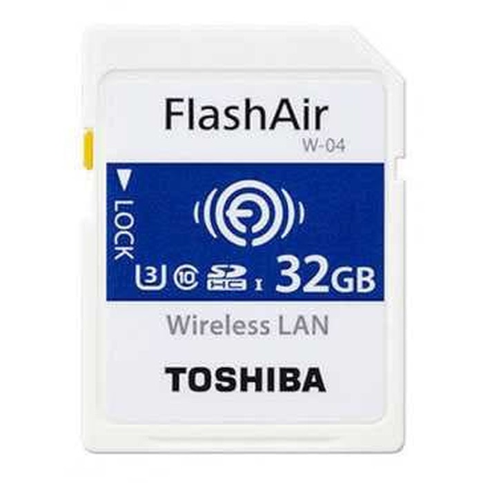 Toshiba FlashAir Wireless Card 32GB WIFI SD CARD UHS 3 Flash Air w-04