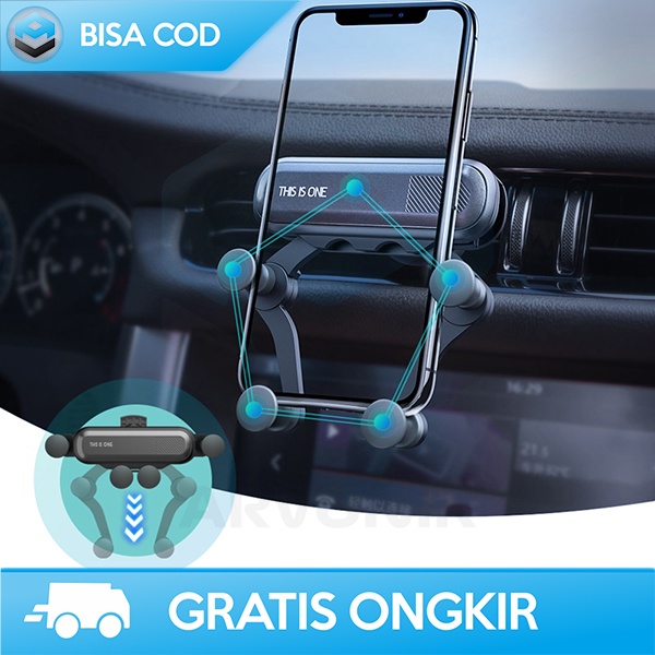 HOLDER SMARTPHONE BRACKET MOBIL LUXURY AIR VENT GRAVITY BY INIU R11