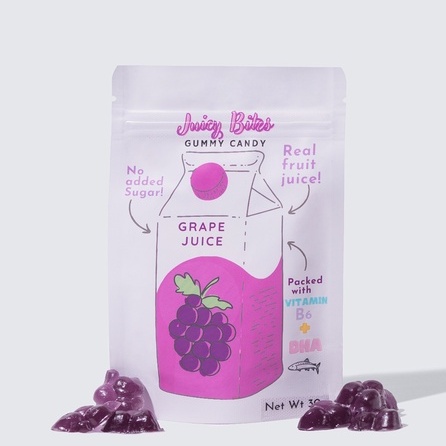 Sugar Free Vitamin Gummy Permen Gummy Bites Official / Permen 1 tahun / Yumearth / Yum Earth