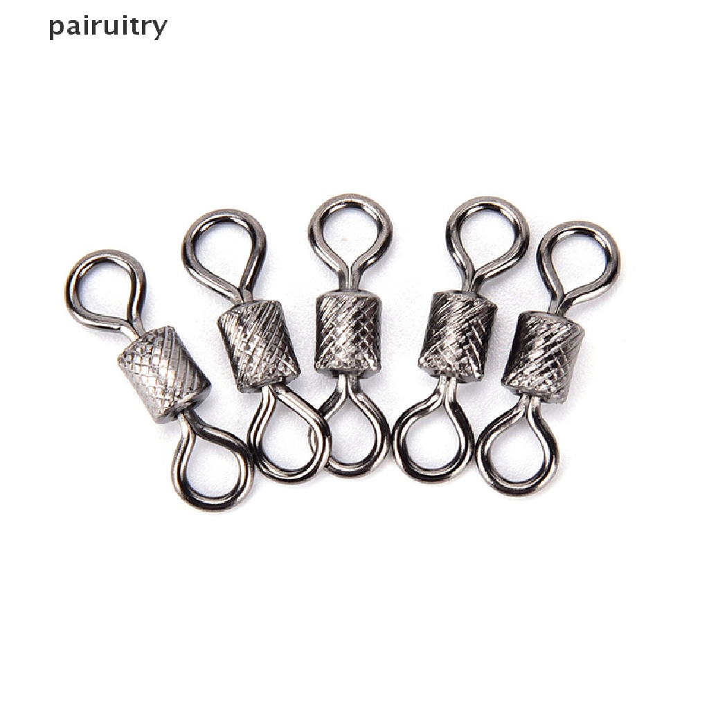 Prt 50pcs knurling swivel Konektor Kail Pancing PRT