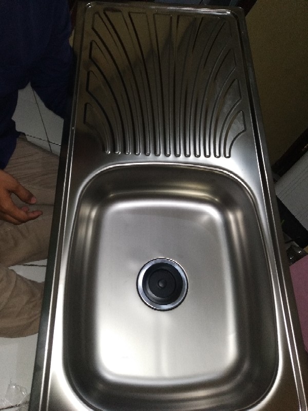 Bak/wastafel Cuci Piring Stainless 96cm