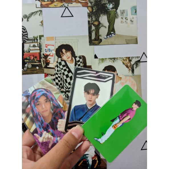 photocard Taeyong chatarsis, Taeyong sticky, uc taeyong