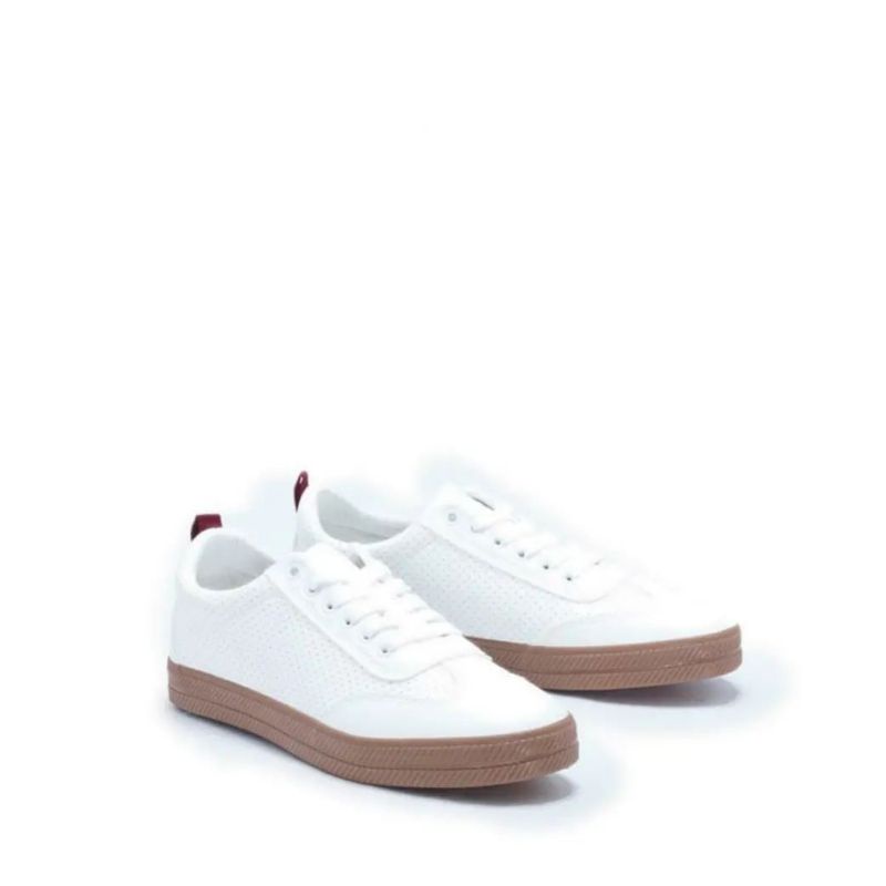 Sepatu AIRWALK Nivo ORIGINAL Cowok Sneakers Shoes - White Gum