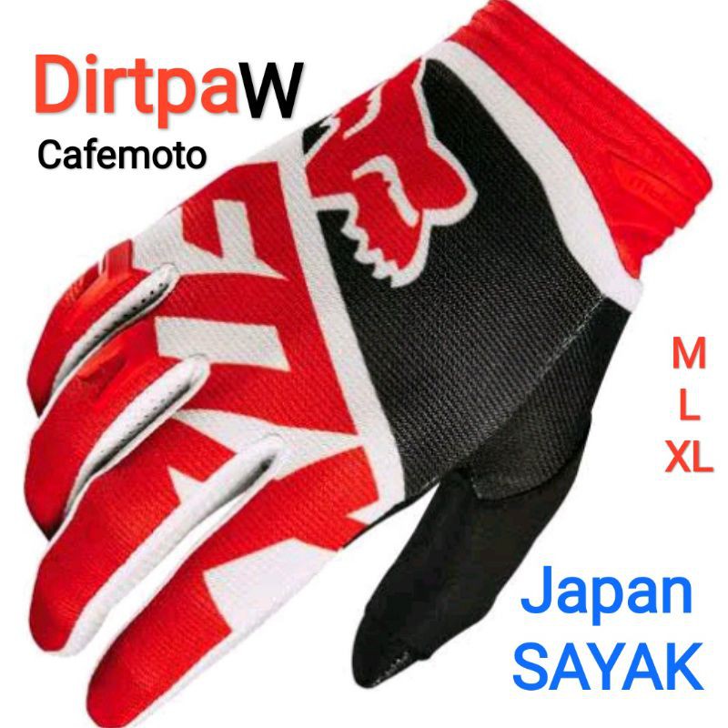 MTB Gloves downhill Sarung Tangan Japan Sakura Sayak Dirtpaw series motor cross bike glove fx