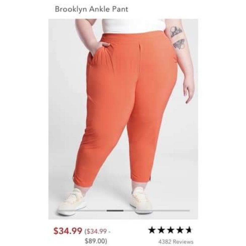 Athleta - Brooklyn Ankle Pants jumbo