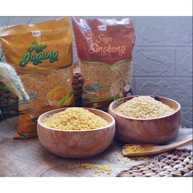 

Sego Jagung 700gr / sego singkong 700gr