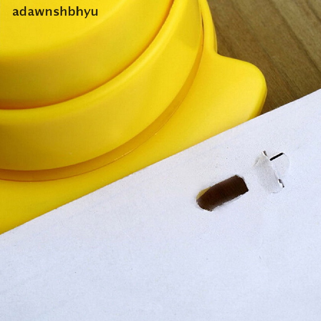 Adawnshbhyu 1X Stapler Kantor Rumah Free Stapler Stapler Pengikat Kertas Binder Kertas,