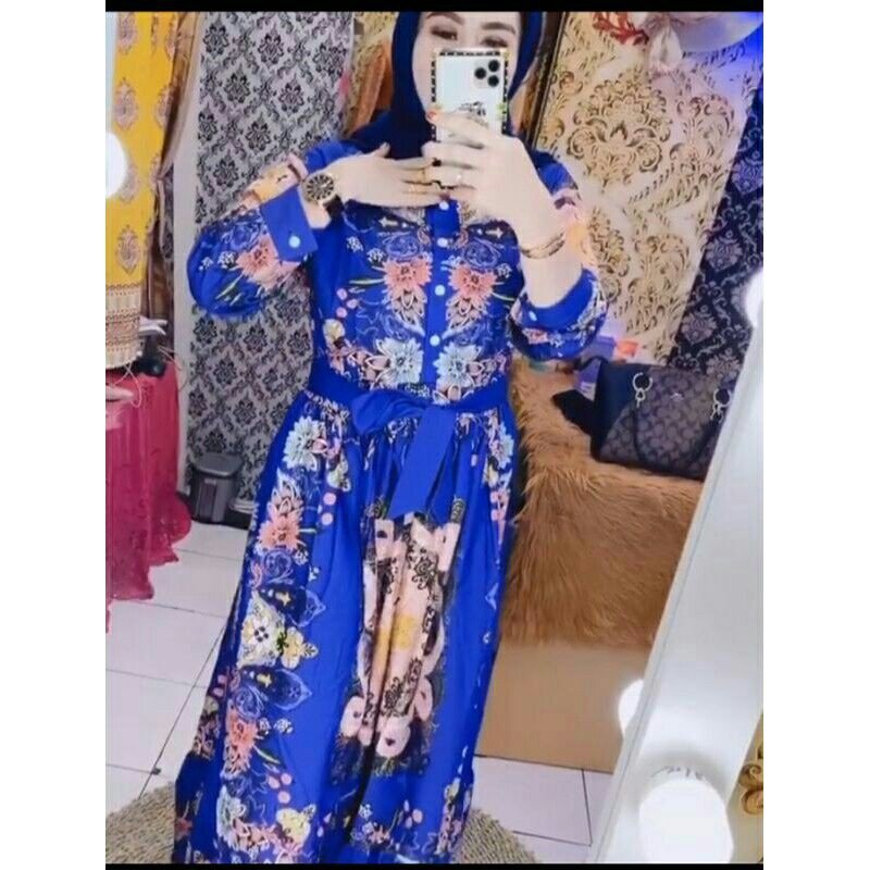 Dress bangkok soft (busui / kancing depan)