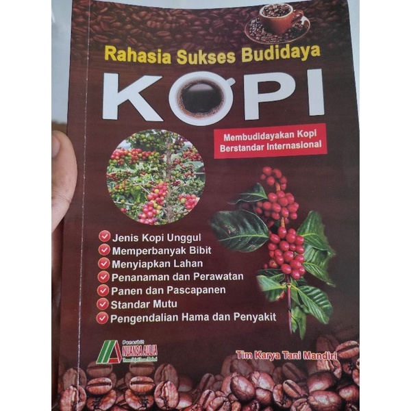Buku Bekas Pertanian Rahasia Sukses Budidaya Kopi