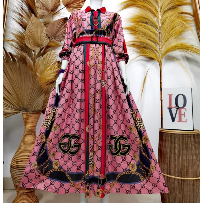 GAMIS MOSCREPE PREMIUM SHR GC MOTIF TERBARU