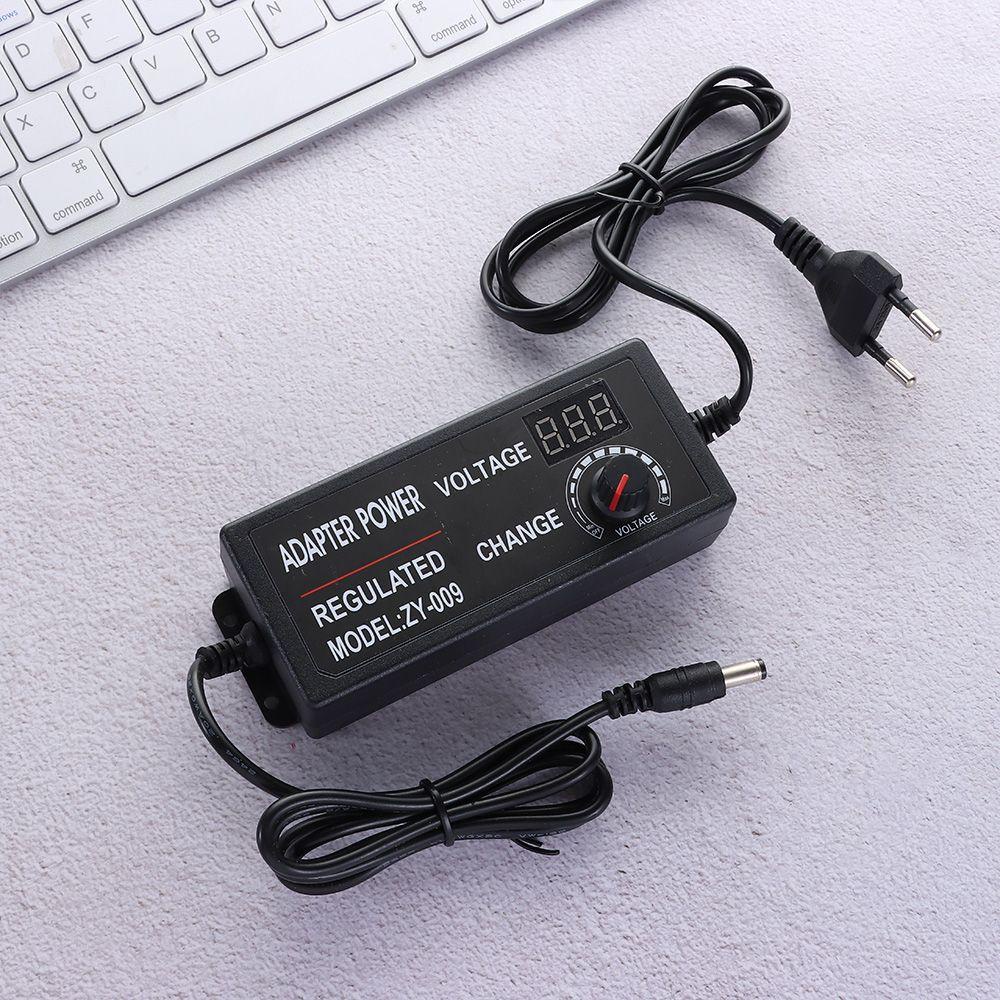 POPULAR Populer Power Supply Adaptor Praktis Variable Volt AC/DC Adjustable Voltage