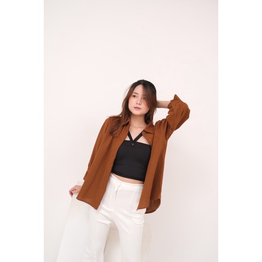 Azelia kemeja  oversize
