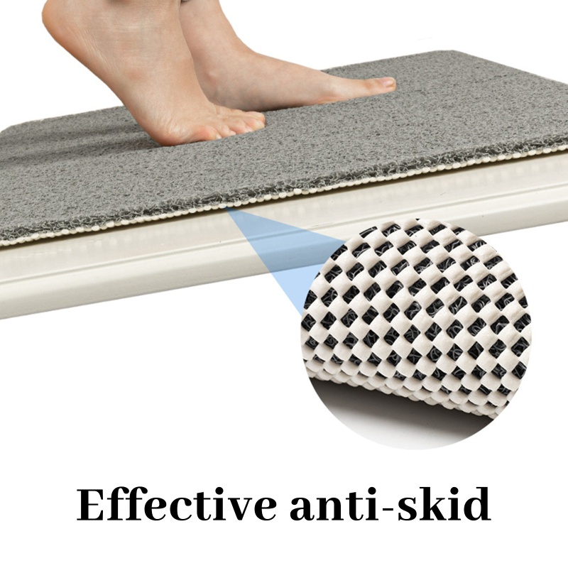 Keset Pengeringan Cepat Anti Slip Untuk Kamar Mandi / Dapur / Balkon