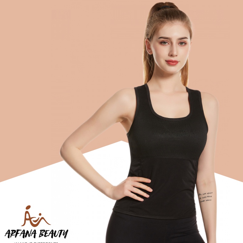 Korset Tanktop Baju Pakaian Dalam Wanita Pembakar Lemak Baju Olahraga Gym Fitness Body Sexy Pengecil Perut Corset Baju Slimming Tengtop Hot Shaper Import Original Termurah