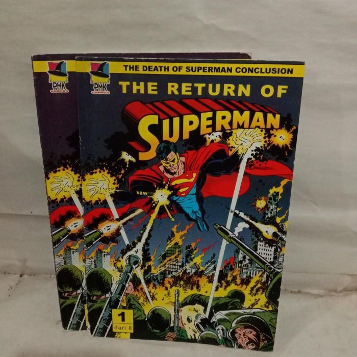 Jual komik superhero the return of superman no 1 Limited