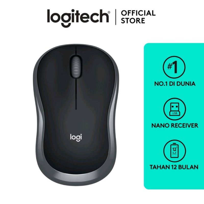 Logitech B175 Wireless Mouse Original 100%