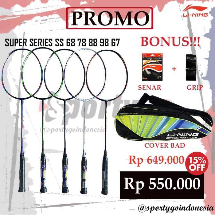 Raket | Raket Badminton Lining Super Series Ss 68 78 88 98 G7 / Li Ning Ss88