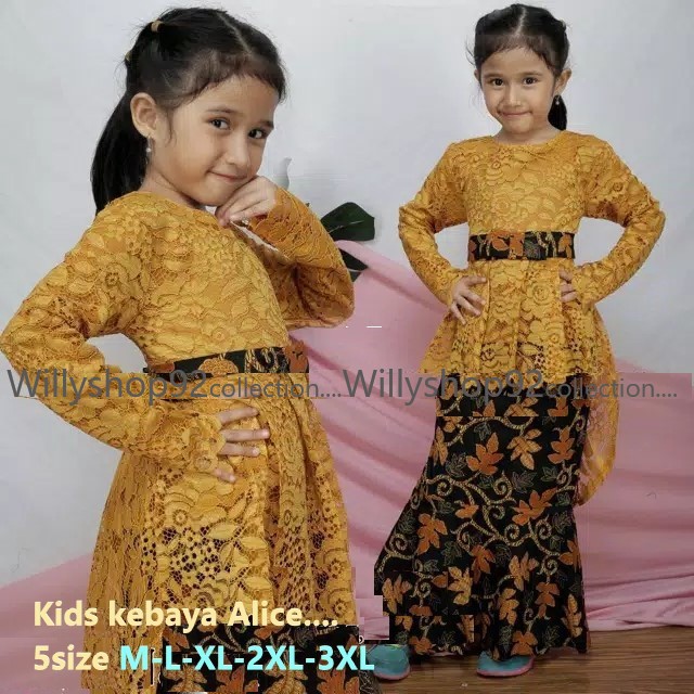 untuk 3sd13 kebaya anak Alice