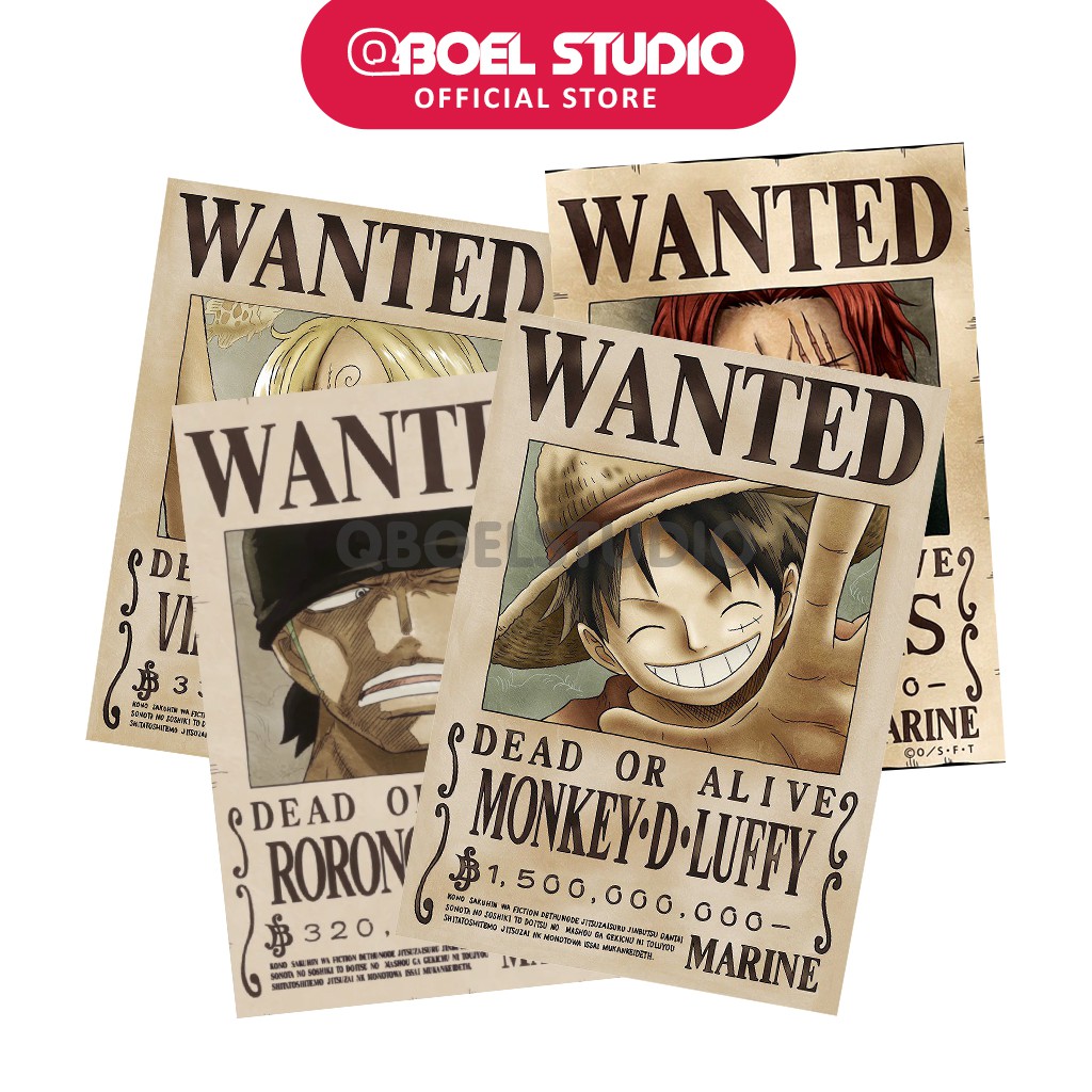 POSTER ONE PIECE WANTED