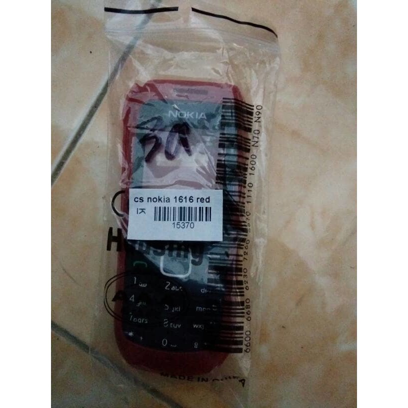 casing nokia 1616 merah Berkualitas