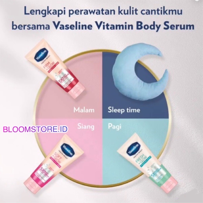 VASELINE Healthy Bright Vitamin Body Gel Serum Soft Firm Fresh Glow 180ML 180 100 ML 100ML Body Lotion