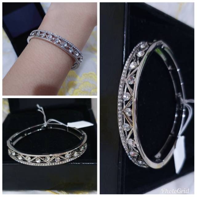 Gelang silver titanium /gelang stainless steel tidak luntur 02