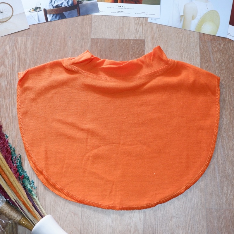 Manset Leher Bahan Kaos Termurah-Orange