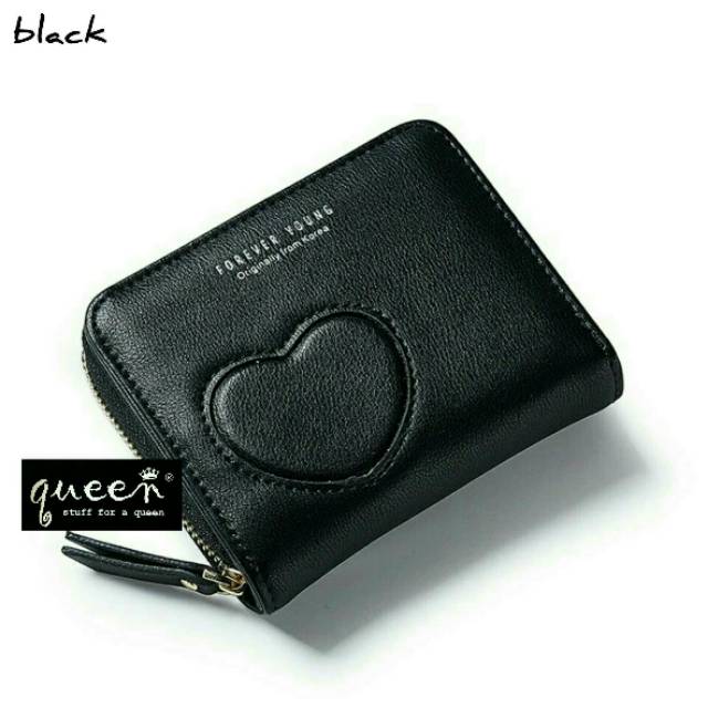 Dompet Wanita Lipat Fashion Murah / Dompet Wanita Mini Lipat Embos Love Coak