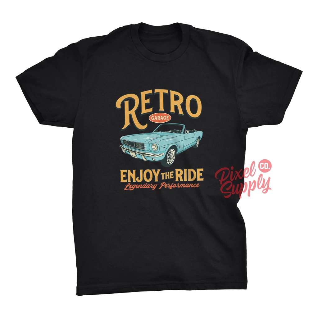 Kaos Mobil Klasik Retro Garage Kaos Vintage Retro Classic Kaos Distro Premium Original