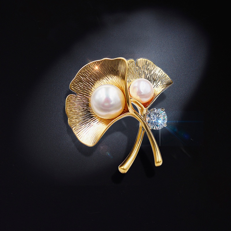 High-end Retro Mutiara Zirkon Bros Opal Swan Kupu-kupu Merak Bunga Berlian Imitasi Bros Aksesoris indah-30#