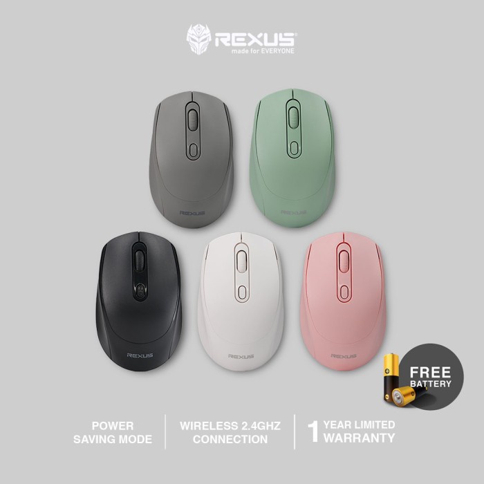 Rexus Q35 Mouse Office Wireless Silent Click
